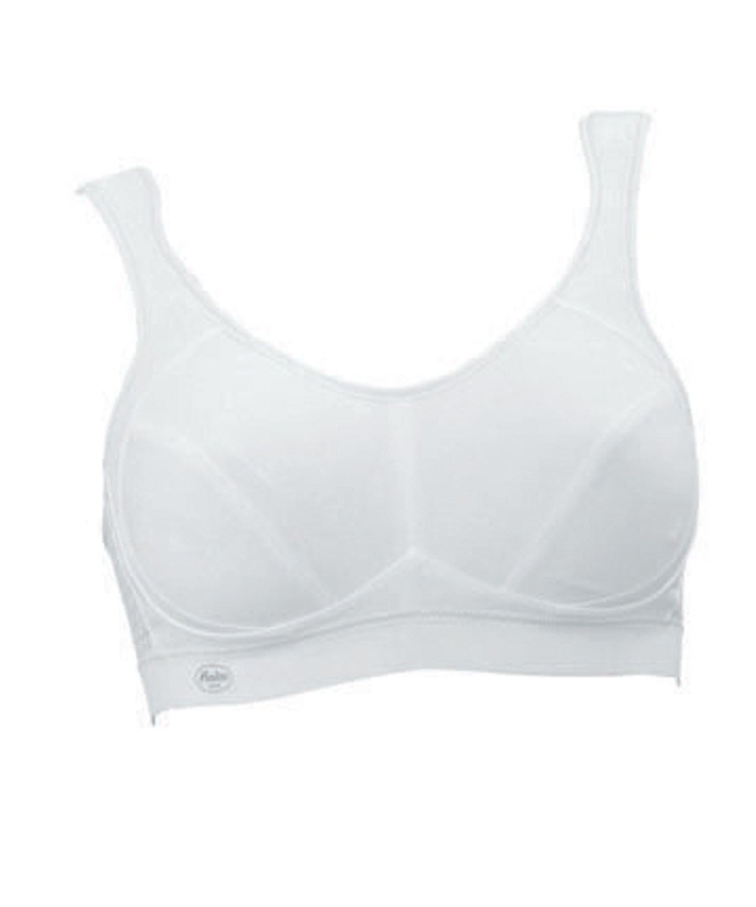 Cholypory White Extreme Control Sports Bra – Maximum Support & Comfort